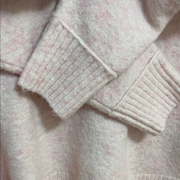 J. Crew Women's Sweater XS Crew Neck Light Pink Bubblegum Cozy Chic Stretchy - Picture 5 of 9